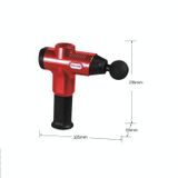  Súng massage điện Hishell WK-2020 Thư giãn cơ bắp Sạc Máy mát xa Thiết bị tập thể dục cầm tay Súng Fascia (Xanh lam) 