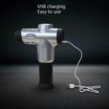  Súng massage điện Hishell WK-2020 Thư giãn cơ bắp Sạc Máy mát xa Thiết bị tập thể dục cầm tay Súng Fascia (Xanh lam) 