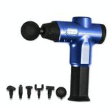  Súng massage điện Hishell WK-2020 Thư giãn cơ bắp Sạc Máy mát xa Thiết bị tập thể dục cầm tay Súng Fascia (Xanh lam) 