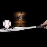  Dơi bóng chày hợp kim nhôm của Dơi bóng mềm Bit, Kích thước: 25 inch (63-64cm) (Đen) 
