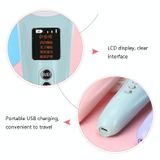  Thiết bị trẻ hóa da bằng sóng siêu âm Iontophoresis Micro-hiện tại (Màu tím nhạt) 