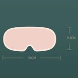  M02 Văn phòng Trang chủ Di động Loại USB Điều khiển từ xa Mặt nạ ngủ Mát xa mắt bằng hơi nước (Màu hồng) 