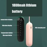  M02 Văn phòng Trang chủ Di động Loại USB Điều khiển từ xa Mặt nạ ngủ Mát xa mắt bằng hơi nước (Màu hồng) 