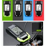  Đèn đồng hồ mã cho xe đạp không dây 3 trong 1 Ánh sáng mạnh Ánh sáng phía trước, Màu sắc: Đen 