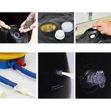  Thể dục dành cho người lớn và trẻ em Túi đấm bốc hơi thẳng đứng Cột đấm bốc hơi dày Túi đấm đấm bốc, Chiều cao: 1,6m 