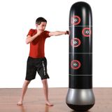  Thể dục dành cho người lớn và trẻ em Túi đấm bốc hơi thẳng đứng Cột đấm bốc hơi dày Túi đấm đấm bốc, Chiều cao: 1,6m 