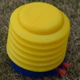  3 PCS 10 cm 700cc Bơm hơi nhỏ và bơm xuống Máy bơm hơi vận hành bằng chân cho vòng bơi / giường nước / giường nổi 