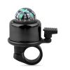  5pcs Bicycle Bell Mountain Bike Compass Aluminum Alloy Bell Riding Equipment Accessories, Random Color Delivery 