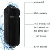  WEST BIKING Bicycle Hard Shell Bag Portable Storage And Riding Equipment(Black) 