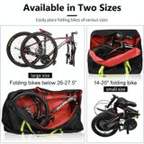  WEST BIKING Folding Bicycle Bag Bicycle Storage Bag Small （Green） 