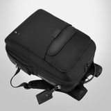  BANGE BG-G63 Túi đeo vai Doanh nhân Balo Máy tính Du lịch Không thấm nước (Đen) 