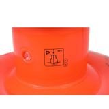  Phim hoạt hình động vật dưới nước Mô hình trẻ em Túi cát thổi hơi thẳng đứng Đấm bốc thẳng đứng, Chiều cao: 1,25m (Màu vàng) 