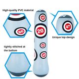  Trẻ em người lớn Túi đấm túi đấm bốc hơi Boxing Pillar Sandbag Tumbler, Chiều cao: 1,6m 