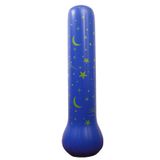  Mô hình Mặt trăng và các ngôi sao Trẻ em Bơm hơi Tumbler Cột đấm bốc thẳng đứng Túi đấm túi cát, Chiều cao: 1,6m 