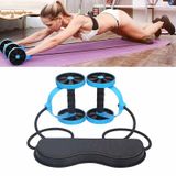  Dây Kéo Bụng Bánh Xe Đa Năng Tại Nhà Thiết Bị Tập Thể Dục Tập Bụng Tại Nhà （Blue 