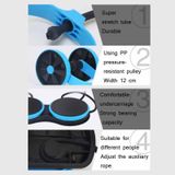  Dây Kéo Bụng Bánh Xe Đa Năng Tại Nhà Thiết Bị Tập Thể Dục Tập Bụng Tại Nhà （Blue 