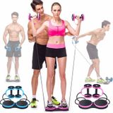  Dây Kéo Bụng Bánh Xe Đa Năng Tại Nhà Thiết Bị Tập Thể Dục Tập Bụng Tại Nhà （Blue 
