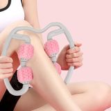  Vòng mềm thế hệ thứ 2 Kẹp chân Massage thư giãn cơ bắp Con lăn massage thể dục Con lăn tạo bọt (Màu tím) 