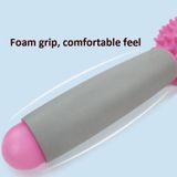  2 CÁI 2-Ball Massage thư giãn cơ bắp Hedgehog Ball Yoga Stick Thanh lăn (Màu xanh lá cây) 
