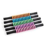  Wolf Tooth Stick Cầm tay Fascia Stick Chân Thư giãn cơ bắp Con lăn Yoga Vật dụng tập thể dục (Màu hồng) 