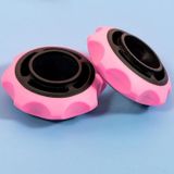  Wolf Tooth Stick Cầm tay Fascia Stick Chân Thư giãn cơ bắp Con lăn Yoga Vật dụng tập thể dục (Màu hồng) 