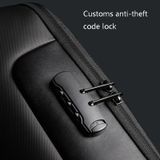  BANGE BG-7216 Túi đeo vai chống trộm chống nước Nam giới Đi công tác Máy tính Ba lô (Xám) 