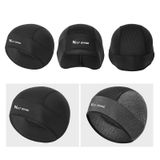  WEST BIKING Summer Riding Ice Silk Cap Mũ chống gió Mũ bảo hiểm mỏng bên trong Mũ bảo hiểm thoáng khí và khô nhanh Mũ bảo hiểm có mũ bảo hiểm, Kích thước: Một kích cỡ (Xám) 