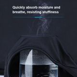  WEST BIKING Summer Riding Ice Silk Cap Mũ chống gió Mũ bảo hiểm mỏng bên trong Mũ bảo hiểm thoáng khí và khô nhanh Mũ bảo hiểm có mũ bảo hiểm, Kích thước: Một kích cỡ (Xám) 