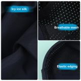  WEST BIKING Summer Riding Ice Silk Cap Mũ chống gió Mũ bảo hiểm mỏng bên trong Mũ bảo hiểm thoáng khí và khô nhanh Mũ bảo hiểm có mũ bảo hiểm, Kích thước: Một kích cỡ (Xám) 