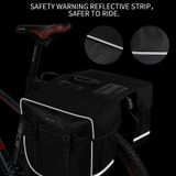  West Biking YP0707238 Túi treo xe đạp Túi chống mưa Xe đạp leo núi Thiết bị cưỡi ngựa (Đen) 