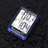  Biking West Mountain Road Bike Không dây Bảng nhân vật lớn Màn hình lớn Không thấm nước Đèn tốc độ tốc độ ánh sáng (Xanh lục) 