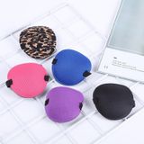  Mặt nạ mắt rồng một mắt 5 chiếc một mắt trẻ em rãnh amblyopia strabismus Full Cover Mặt nạ mắt đơn (Leopard) 