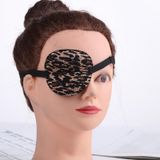  Mặt nạ mắt rồng một mắt 5 chiếc một mắt trẻ em rãnh amblyopia strabismus Full Cover Mặt nạ mắt đơn (Leopard) 