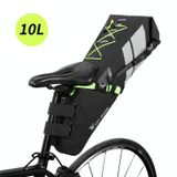  Túi xe đạp West Biking 10L West đầy đủ không thấm nước Túi đuôi phản quang Công suất đường dài Túi ghế sau 