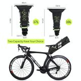  Túi xe đạp West Biking 10L West đầy đủ không thấm nước Túi đuôi phản quang Công suất đường dài Túi ghế sau 