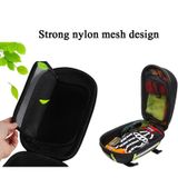  Tây đi xe đạp kệ xe đạp leo núi xe đạp túi công suất lớn cưỡi kệ túi vỏ cứng có nắp mưa (màu xanh) 