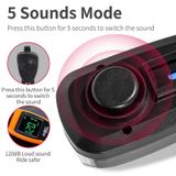  West Biking Xe đạp Light Cưỡi Loa Đèn USB Mountain Bike Glare Xe phía trước (Đen) 