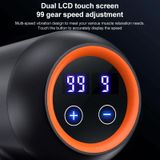  Cơ bắp thư giãn Thiết bị tập thể dục mát xa Fascia Gun, Màu sắc: Mô hình lưu trữ (Đen) 