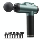  Cơ bắp thư giãn Thiết bị thể dục mát xa Fascia Gun, Màu sắc: Nâng cấp hàng đầu (6 bánh răng màu xanh lá cây) 
