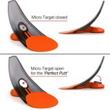  2 chiếc Golf Putting Thực hành Huấn luyện viên Putting trong nhà hoặc ngoài trời (Cam) 