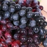  2 bó 110 hạt agate grapes mô phỏng quả nho mô phỏng PVC với đạo cụ bắn kem kem 