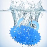  2 chiếc TPR Grip Ball Phục hồi chức năng Hemiplegia Stroke Massage Finger Ball, Đặc điểm kỹ thuật: Hai ngón tay 