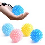  2 chiếc TPR Grip Ball Phục hồi chức năng Hemiplegia Stroke Massage Bóng ngón tay, Đặc điểm kỹ thuật: 6,5cm 20 pounds (màu xanh nhạt) 