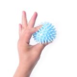  2 chiếc TPR Grip Ball Phục hồi chức năng Hemiplegia Stroke Massage Bóng ngón tay, Đặc điểm kỹ thuật: 6,5cm 20 pounds (màu xanh nhạt) 