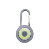  3 chiếc Mini Carabiner COB Đèn pin ngoài trời Móc khóa di động Đêm câu cá Đèn ngẫu nhiên Giao hàng ngẫu nhiên (Xám) 