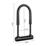  West Biking Xe đạp Khóa Xe máy Xe điện Chống trộm Khóa, Đặc điểm kỹ thuật: Khóa hình chữ U dài 
