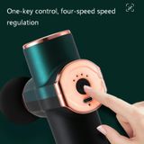  12V Mini Fascia Gun Điện Massage Súng Massage (Đen Xanh) 