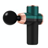  12V Mini Fascia Gun Điện Massage Súng Massage (Đen Xanh) 