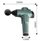  Cơ bắp thư giãn Thiết bị thể dục di động Massage Gun fascia, Đặc điểm kỹ thuật: 6206 6 bánh răng màu xanh (cắm US) 