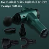  Cơ bắp thư giãn Thiết bị thể dục di động Massage Fascia Gun, Đặc điểm kỹ thuật: 6206 6 Gears Green (EU Plug) 